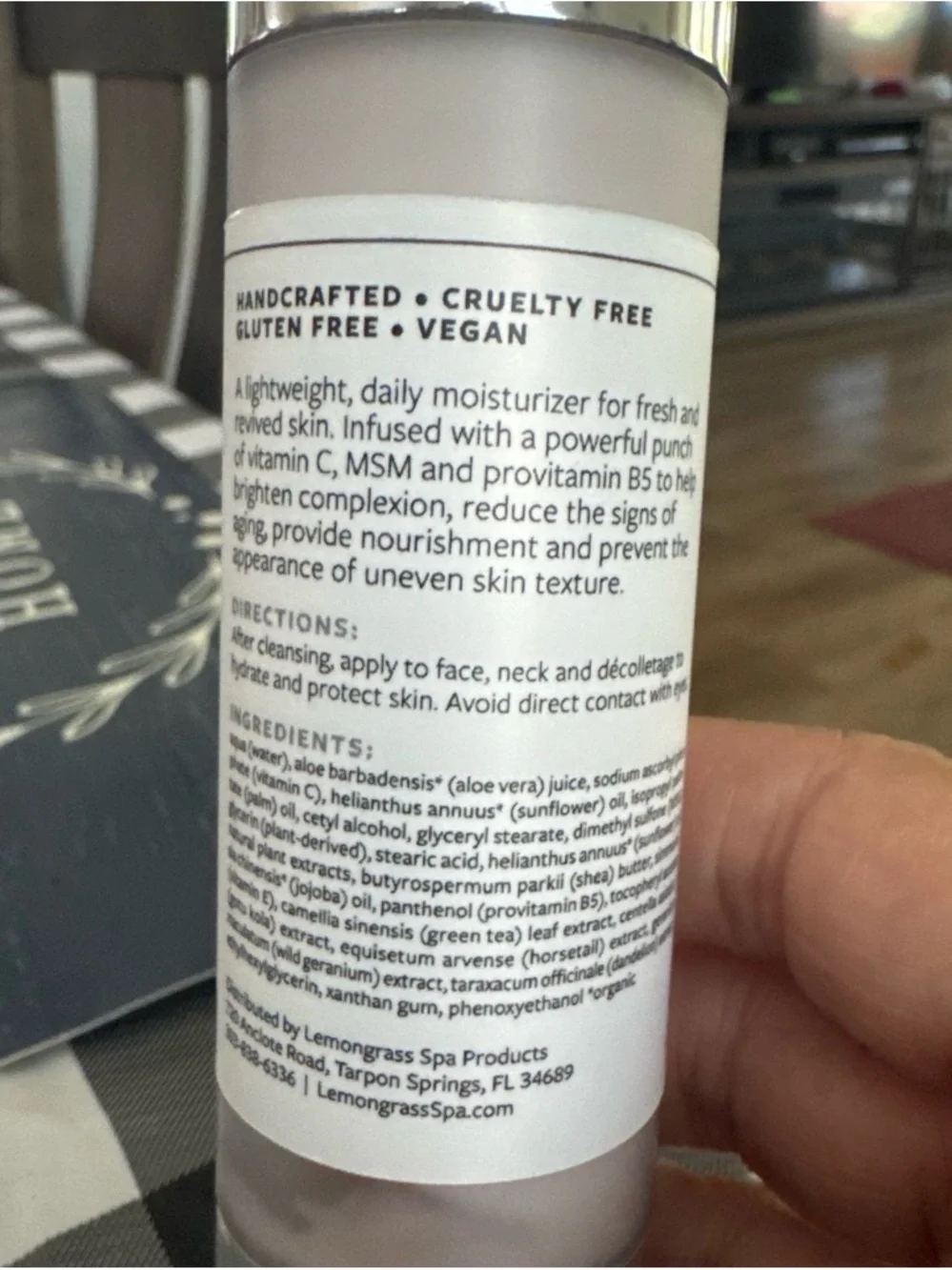 Vitamin C Face Crème — Cream Hydrating Moisturizer